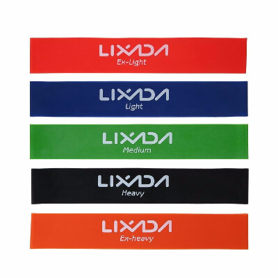 

Romacci Lixada Sports Exercise Resistance Loop Bands Set Elastic Booty Band Set for Legs And Strength Training