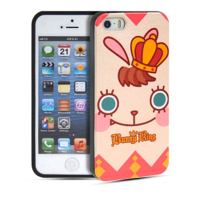 

MOONCASE Watercolor Art Soft Flexible Silicone Gel TPU Skin Shell Back Case Cover for Apple iPhone 5 / 5S