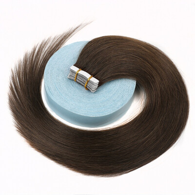 

BHF Hair Tape In Remy Straight Adhesive Hair Extensions Assorted Color Invisible Pu Skin Weft 16"-22" 50GSet 20Pcs
