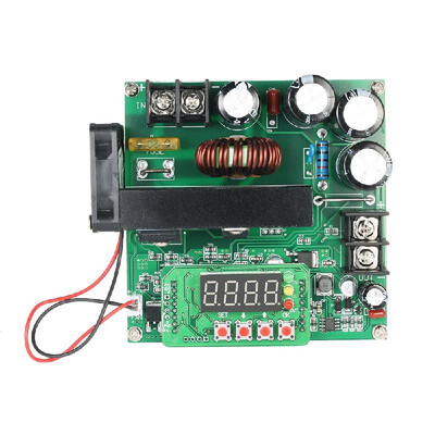 

900W Digital Control DC-DC Boost Module 0-15A IN 8-60V OUT 10-120V Step-up Converter Power Supply CCCV LED Display