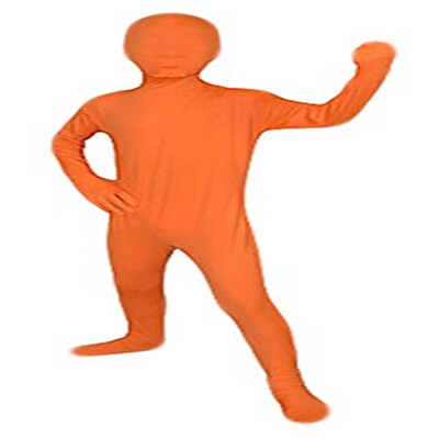

Kids Pure Color Zentai Full Bodysuit Back Zipper Tights Suit Kids Fancy Full Bodysuit Cosplay Halloween Costumes