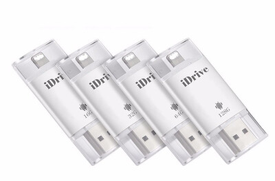 

Idrive OTG usb flash drive for iPhone 55s66s mobile phone USB Flash Drive High Speed USB 20 OTG Pen Drive 128G 64GB 32GB 16GB