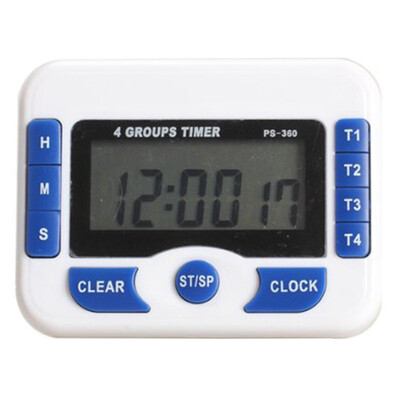 

UpperX PURSUN PS360 Digital Timer Wide Screen Clock Blue