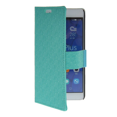 

MOONCASE Slim Leather Side Flip Wallet Card Slot Pouch with Kickstand Shell Back чехол для Huawei Honor 6X Mint Green