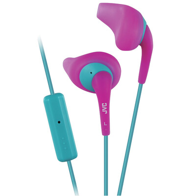 

JVC EN EN10 for the movement&the colorful candy sports headset pink
