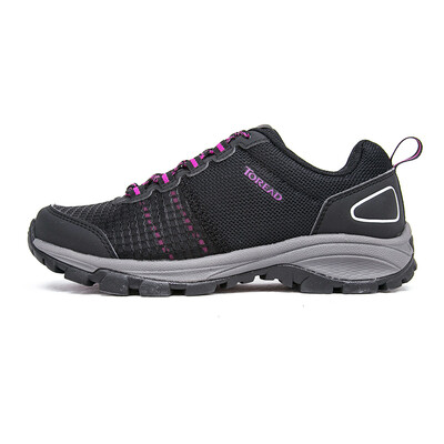 

Pathfinder TOREAD walking shoes outdoor autumn&winter couples non-slip wear-resistant casual shoes KFAG92355 black gorgeous purple female 37