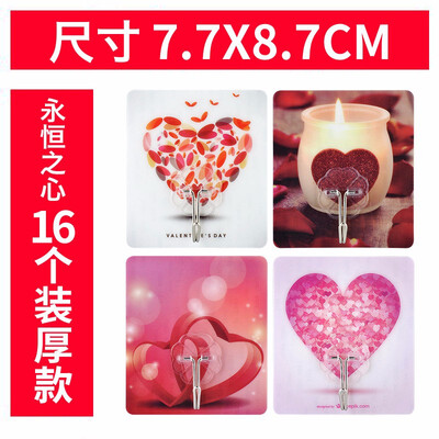 

Cntomlv Strong Cartoon Hooks Recyclable Waterproof Traceless sticker hanger Lasting Wall Hanging Self Adhesive Hooks