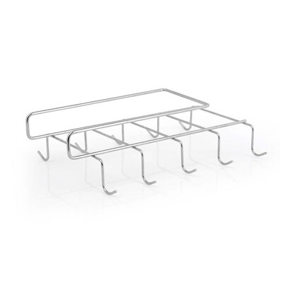 

UpperX Kitchen Rack Cupboard Hanging Coffee Tea Cup mug Holder Shelf Kitchen Storage Rack Organizer Holder