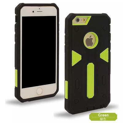 

MITI For Apple iPhone 6 6s Plus 5.5'' Case Future Warrior Shockproof Impact Cases Slim Dual Layer TPU+PC Protective Fundas