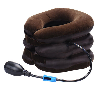 

Cervical Collar Neck Relief Traction Brace Support Stretcher Inflatable Comfort