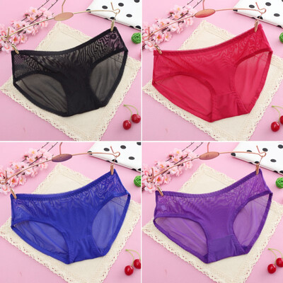 

women Panties mesh briefs female Teenage Small sizes ultra-thin summer Underwear panty students girls bragas