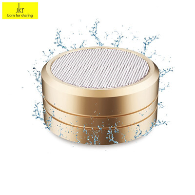 

JKR JKR-5 Waterproof Mini Bluetooth Speaker Portable Colorful Metal 10 Meters Transmission Bluetooth Speakers 5 Colors FM Radio