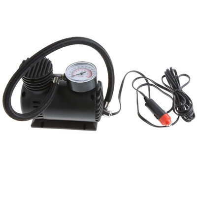 

Portable CarAuto 12V Electric Air CompressorTire Inflator 300PSI