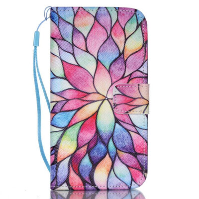 

мити пу кожаный чехол для Samsung Galaxy S5 мини - g800 книга телефон покрытия отразить позицию дизайн и слот для карт памяти