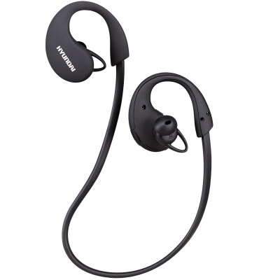 

Hyundai (HYUNDAI) HY-117 black sports Bluetooth headset / wireless Bluetooth 4.1 / stereo music player / power display / long standby