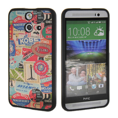 

MOONCASE Cute Pattern Soft Flexible Silicone Gel TPU Skin Shell Back Case Cover for HTC One E8