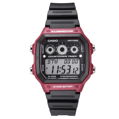 

CASIO watch outdoor sports watch waterproof mens watch AE-1300WH-1A2VDF