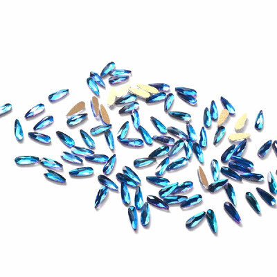 

10pcs Nail Art Water Droplets Drill DIY Jewelry Accessories Shiny Decorator