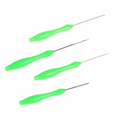 

Pack of 4Pcs Bait Needle Set Hook Drill Boilie Stringer Baiting Rig Tool Carp