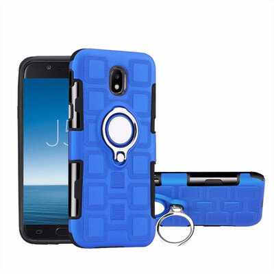 

SHS Phone Case For Samsung Galaxy J5 2017J5 ProJ7 2017J7 Pro European Luxury Armor Ring Bracket Silicon TPU