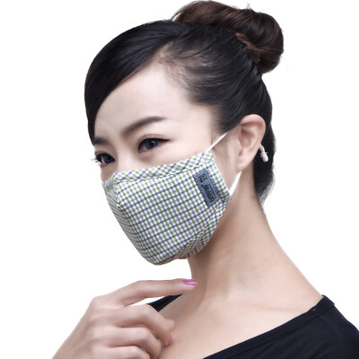 

Jingdong supermarket] green heart green breath N95 suction cup type masks anti-particulate respirator have exhalation valve gray 20 / box