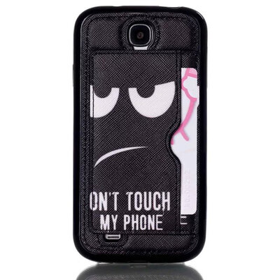 

мити роскошь пу кожа материала для Samsung Galaxy S4 i9500 телефон случае распространяется с слот стоять