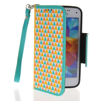 

MOONCASE Fashion Leather Side Flip Wallet Card Slot Pouch Stand Back чехол для Samsung Galaxy S5 I9600