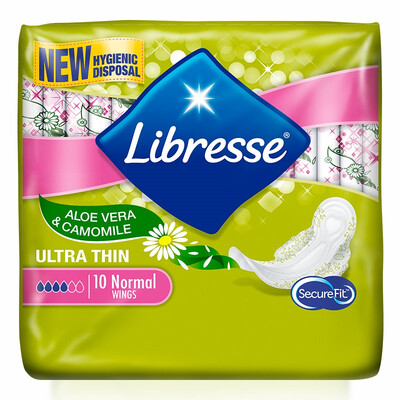 

Light curve Libresse daily sanitary napkins 240mm10 pieces of dry instantaneous suction leak-proof plastic flow moderate moderate sensitive to European original import