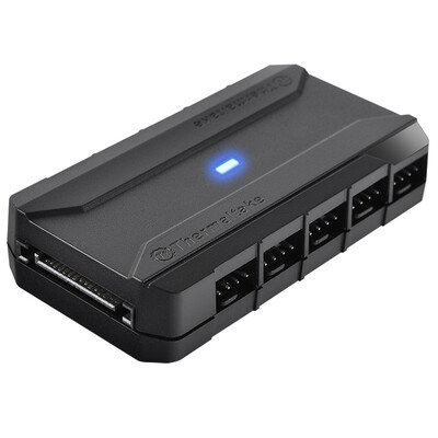 

Tt Thermaltake Commander FP Fan hub fan HUB PWM support 10 4pin fan sata power supply