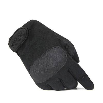 

Men Outdoor Riding Hiking Training Cycling Leather Full Finger Winter Gloves