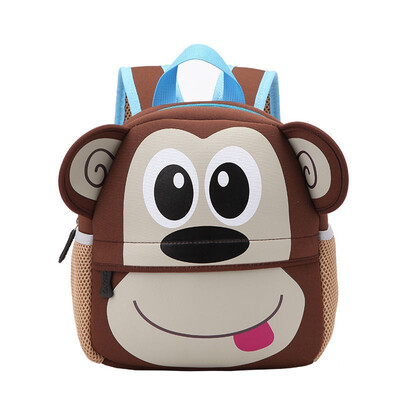 

Cute Kid Toddler Backpack Kindergarten Schoolbag 3D Cartoon Animal Bag