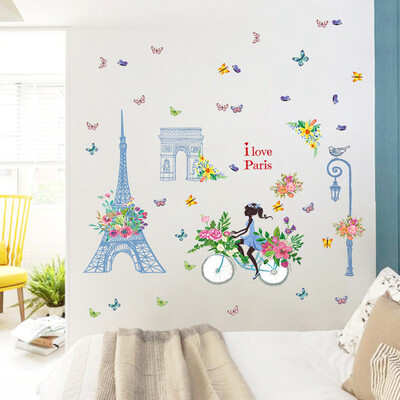 

Paris Eiffel Tower Removable Vinyl Art Decal Mural Home Room Wall Sticker Decor