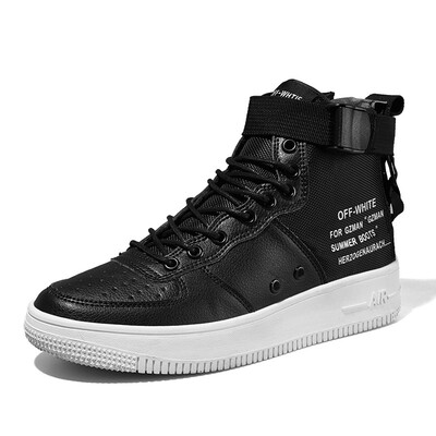 

2018 SpringAutumn Mens Luxury Designers White Shoes Hip Hop High Top Gobon Sports Shoes Zapatillas Hombre Casual