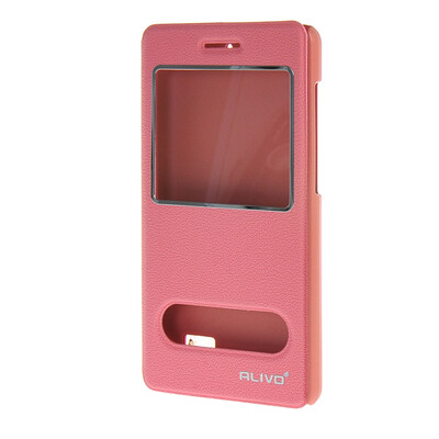 

MOONCASE ЧЕХОЛ ДЛЯ Huawei Honor 4C View Window Leather Flip Bracket Back Cover Pink