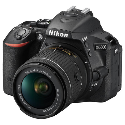 

Комплект Nikon D5500 SLR (AF-P DX NIKKOR 18-55 мм f / 3.5-5.6G VR) Черный