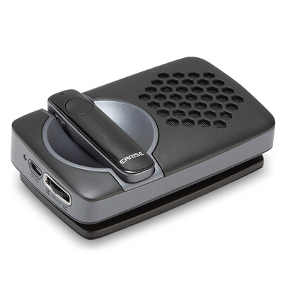 

Yalan Shi EARISE F3 hands-free call Bluetooth headset solar USB dual charge a drag two Bluetooth speakers black