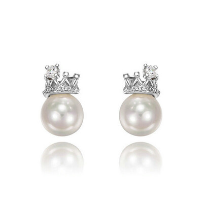 

Yoursfs® 18K White Gold Plated Pearl Earring Women Fashion Ear Pin Jewelry