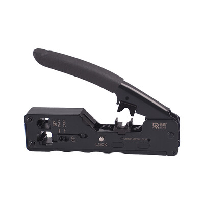 

RAYENR cable clamp network crimping terminal clamp crystal head crimping pliers 7 multi-function network clamp swallowtail crimping NR0118