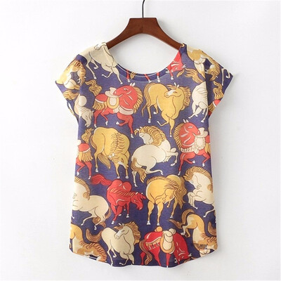 

Summer Women T Shirt lovely Harajuku Kawaii Cute Style Letter Print T-shirt