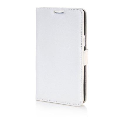 

MOONCASE High quality Leather Wallet Flip Card Slot Pouch Stand Shell Back ЧЕХОЛ ДЛЯ LG L80 White