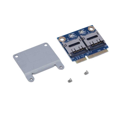 

PCI-E К TF карты PCI-E MPCI-е к двойной TF / SDHC для / SDXC для адаптера чтения
