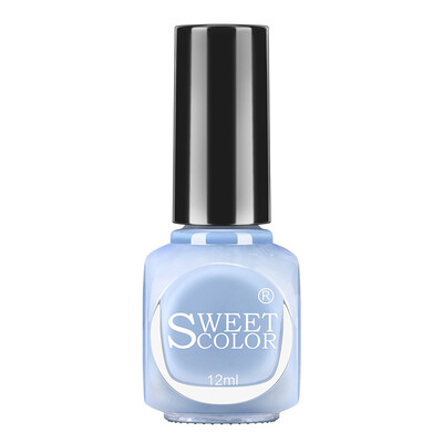 

Sweet Color Microscope SC01 Ice Blue 12ml (French raw material wild white quick dry long lasting nail polish light gray milk blue