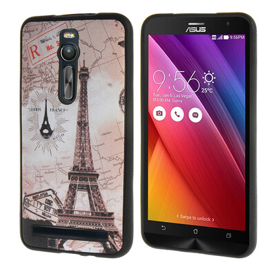 

MOONCASE чехол для Asus ZenFone 2 ZE551ML/ZE550ML (5.5) Pattern series Flexible Soft Gel TPU Silicone Skin Slim Durable Cover