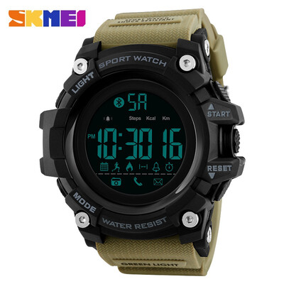 

SKMEI For men smart sports watch Pedometer calories chronograph fashion street sports watch 50 m Waterproof digital watch 1385
