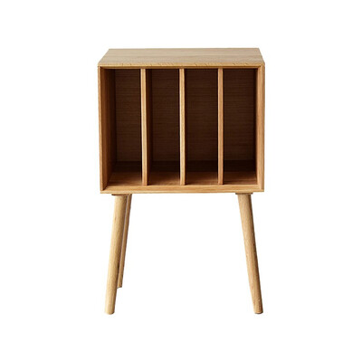 

High quality&cheap bedroom furniture soild wooden corner narrow bookcase