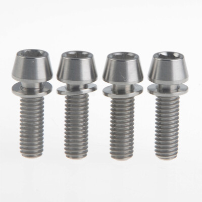 

Wanyifa Titanium Ti Bolts with Washer M6x20mm for Bike Bicycle Cycling Disc Brake
