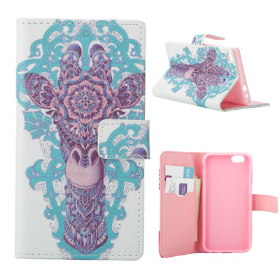 

MOONCASE Case for Huawei Ascend P8 Flip PU Leather Fold Wallet Card Slot Kickstand Back Case Cover [Pattern series] /a04