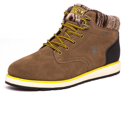 

PLAYBOY brandFashional Korean styleWarm retention with soft nap&cottonSnow&ankle bootsMens shoes