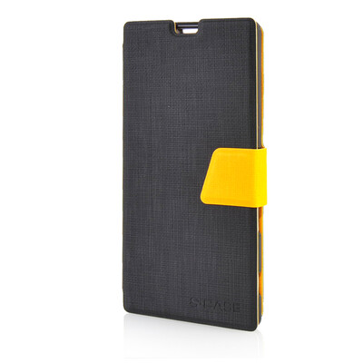 

MOONCASE Leather Side Flip Pouch Stand Ultra Slim Shell Back ЧЕХОЛ ДЛЯ Sony Xperia T3 Black