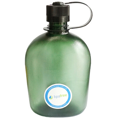 

[Jingdong supermarket] music gene (nalgene) plastic space cup 1000ml sports water bottle OASIS series portable water bottle green 1777-9905